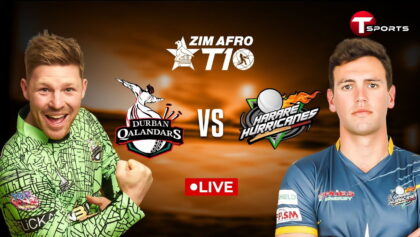 Harare Hurricanes vs Durban Qalandars | Zim Afro T10 | Match 22 | Qualifier 2
