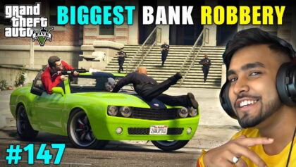THE BIGGEST BANK ROBBERY